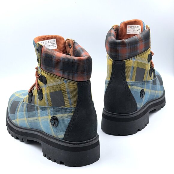 Timberland Vibram Plaid Waterproof Boots - Picture 12 of 13